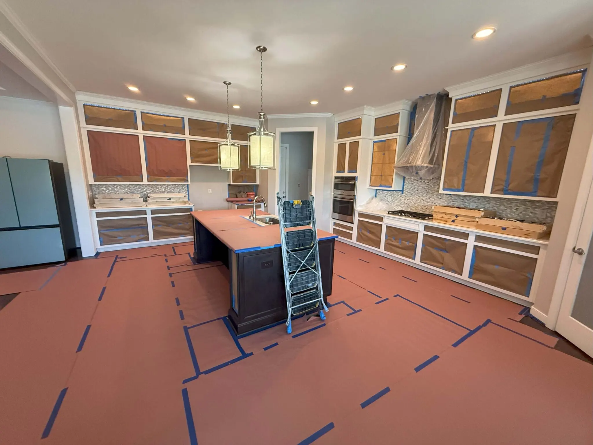 cabinet painting preparation