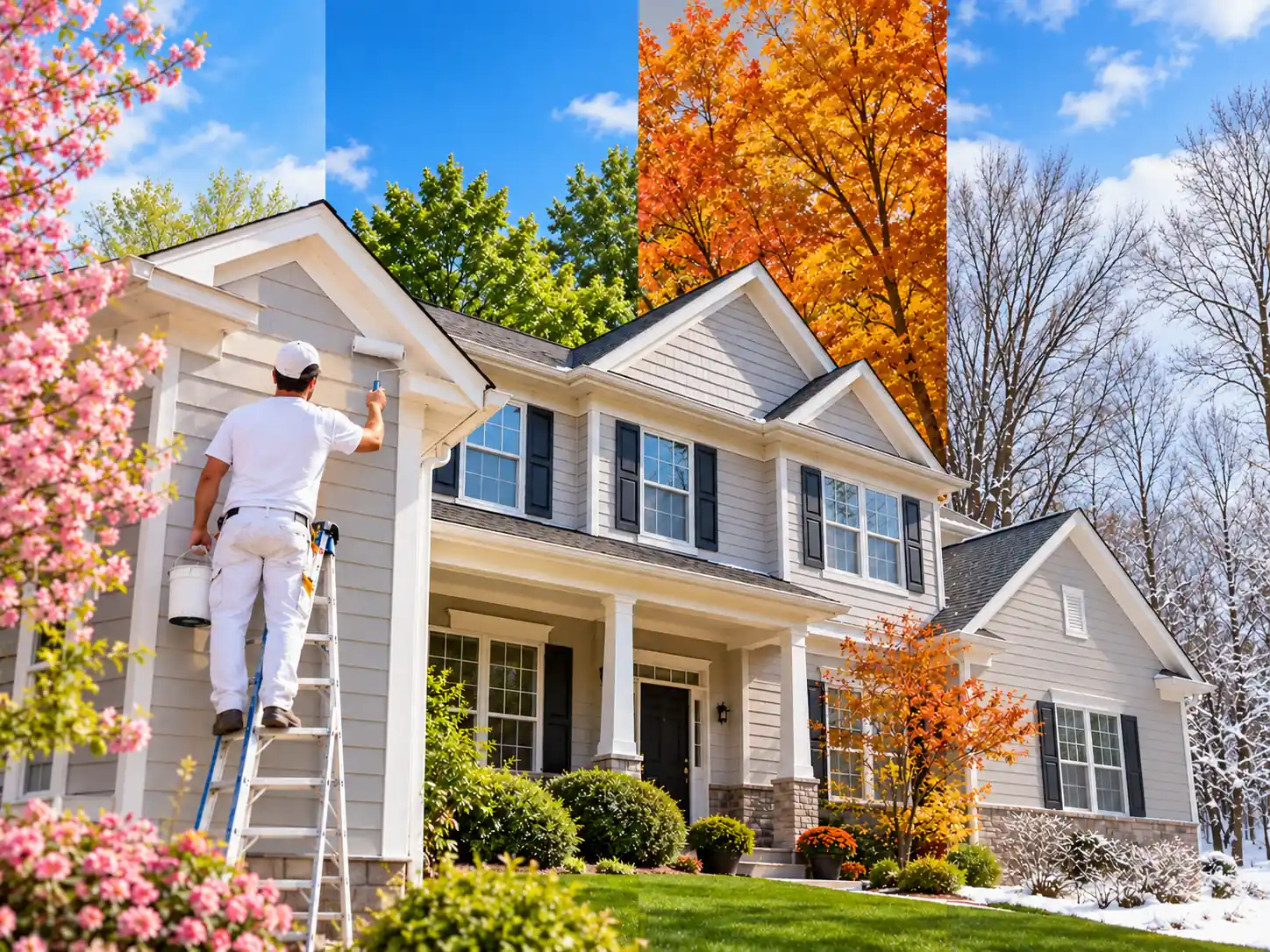 Best Time to Paint a House in Virginia